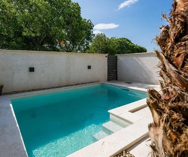 Stone House With Pool Poeta